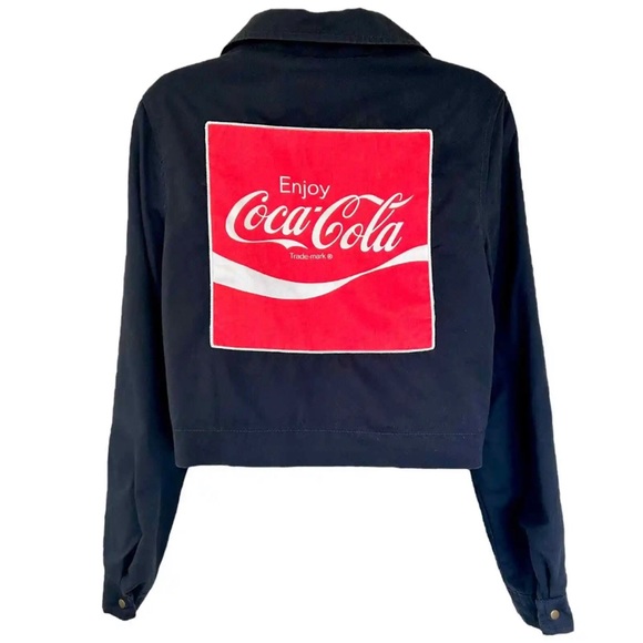 Authentic Coca-Cola jacket zip up jacket - Picture 3 of 6